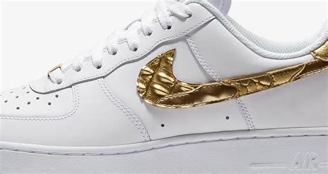 Nike Air Force 1 CR7 'Golden Patchwork' Release Date